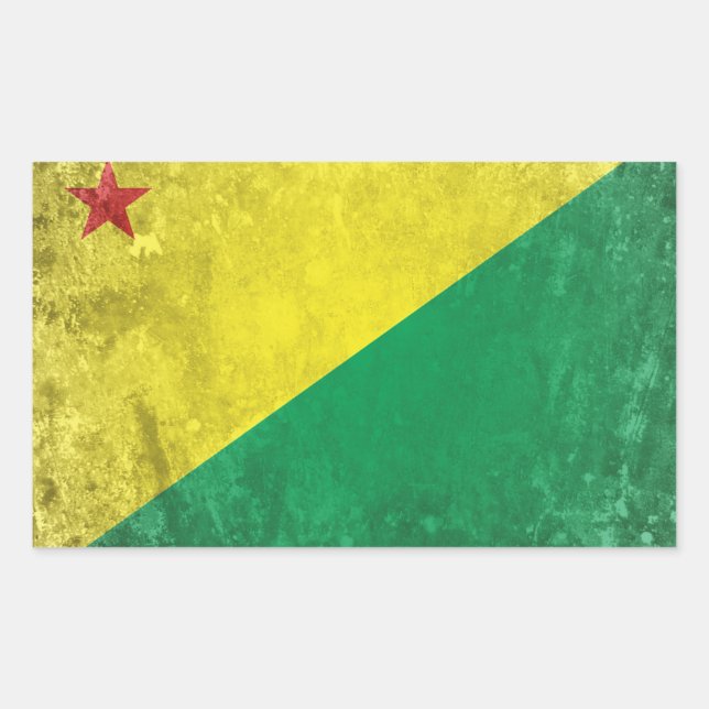 Pegatina Rectangular Acre (Anverso)