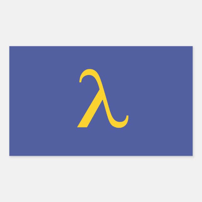 Pegatina Rectangular Activismo LGBT (Anverso)