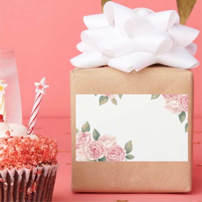 Pegatina Rectangular Adesivo decorativo (Fiesta)