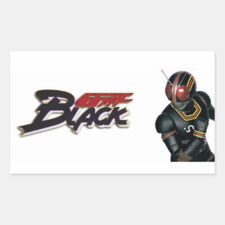 Pegatina Rectangular Adesivo Kamen Rider BLACK