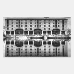 Pegatina Rectangular Albert Dock Liverpool