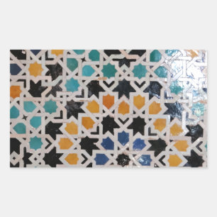 Pegatina Rectangular Alhambra Wall Tile #9
