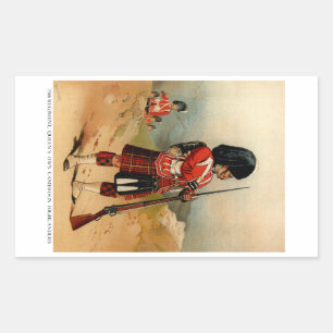 Pegatina Rectangular Altiplano de Queens en Camerún