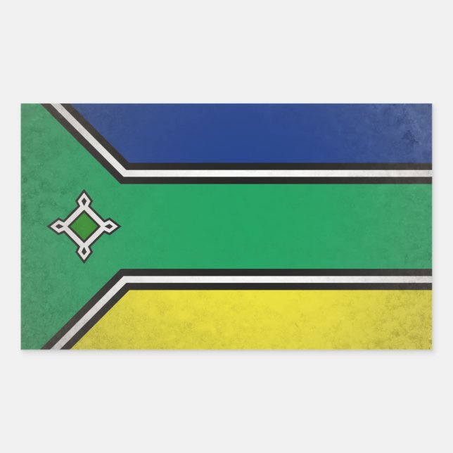 Pegatina Rectangular Amapa (Anverso)