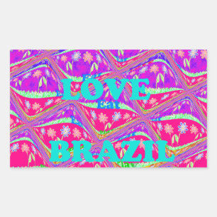 Pegatina Rectangular Amo Brasil.png