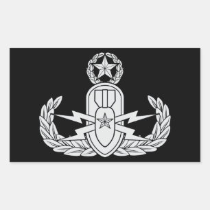 Pegatina Rectangular Amo del EOD