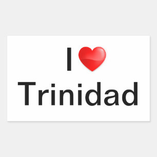 Pegatina Rectangular Amo Trinidad