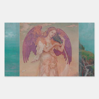 Pegatina Rectangular Angel by Ocean