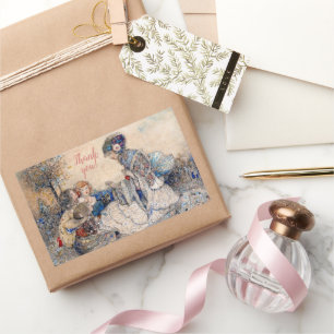 Pegatina Rectangular Annie French A Fairytale