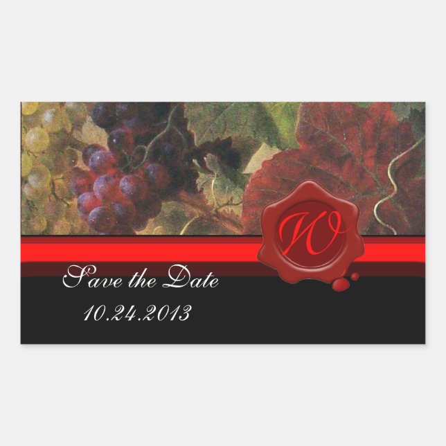 PEGATINA RECTANGULAR ANTIGUO FIESTA DE DEGUSTACIÓN DE VINEYARD DE VINEY (Anverso)