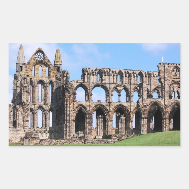 PEGATINA RECTANGULAR ANTIGUO INGLATERRA (Anverso)