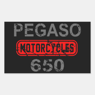 Pegatina Rectangular Aprilia Pegaso 650