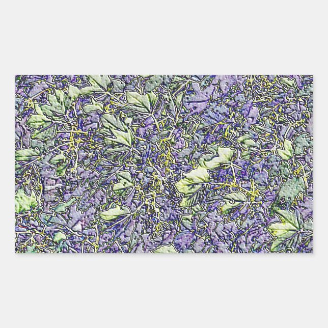 PEGATINA RECTANGULAR ÁRBOLES (Anverso)