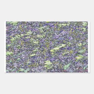 PEGATINA RECTANGULAR ÁRBOLES