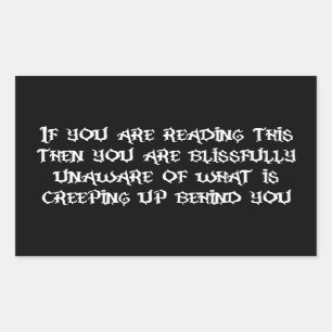 Pegatina Rectangular Arrastramiento para arriba