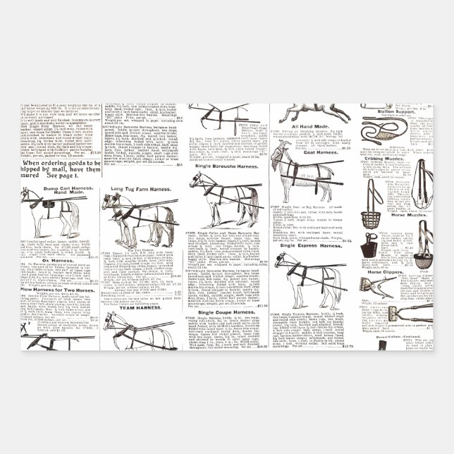 Pegatina Rectangular Arte de periódicos de publicidad de antigüedades d (Anverso)