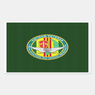 Pegatina Rectangular ASA 146º piloto de promedio (RR)