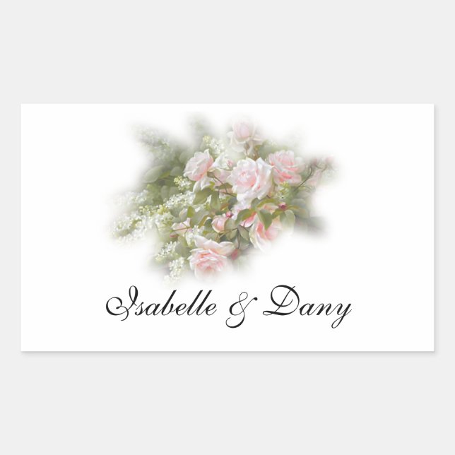 Pegatina Rectangular Autocollant (Anverso)