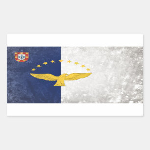 Pegatina Rectangular Azores