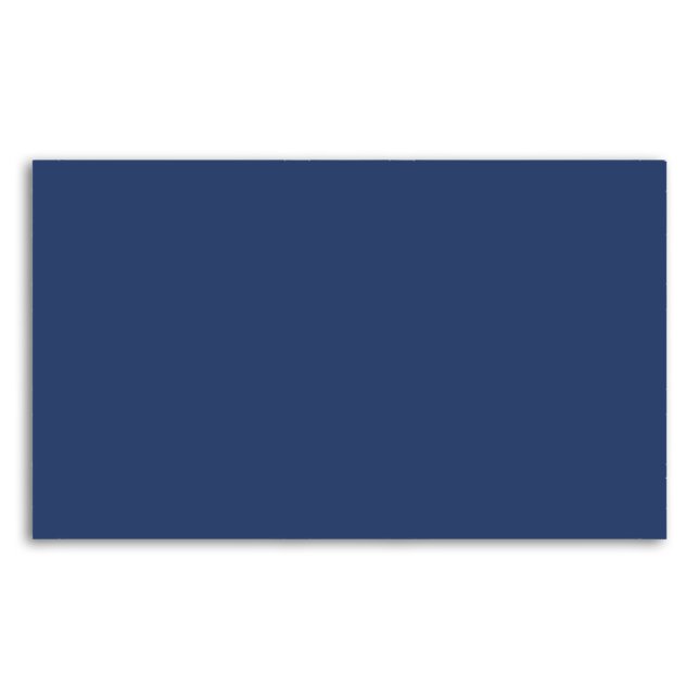 Pegatina Rectangular Azul Mar Profundo (Deep Sea Blue Rectangular Sticker)
