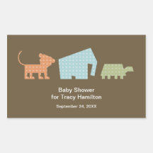 Baby Shower de animales salvajes