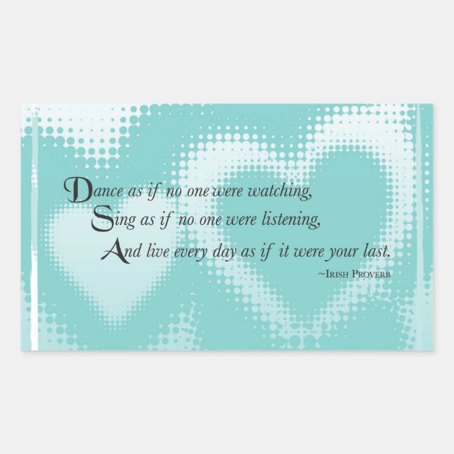 Pegatina Rectangular Baile de graduación de nieta, horizontal, regalo (Anverso)