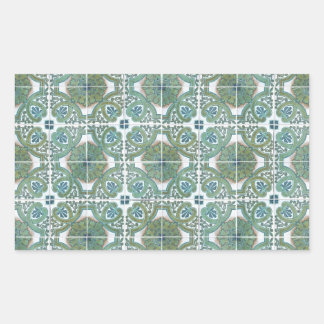 Pegatina Rectangular Baldosas cerámicas