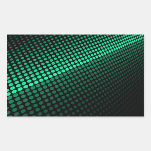 Pegatina Rectangular Baldosas verdes