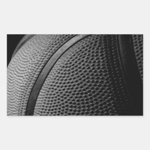 Pegatina Rectangular Baloncesto