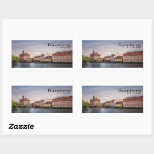 Pegatina Rectangular Bamberg Alemania