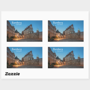 Pegatina Rectangular Bamberg Alemania