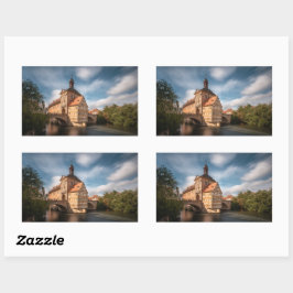 Pegatina Rectangular Bamberg Alemania