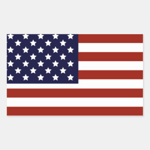 Pegatinas Bandera Americana - Calcomanías | Zazzle.es