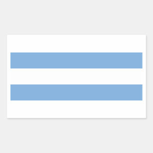Pegatina Rectangular Bandera (civil) de la Argentina/de Argentina