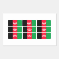Bandera de Afganistán x 9