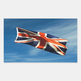Pegatina Rectangular Bandera de la Unión