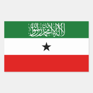 Pegatina Rectangular Bandera de Somalilandia