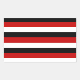 Pegatina Rectangular Bandera de Trinidad y Tobago en Yemen
