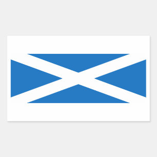 Pegatina Rectangular Bandera escocesa - Reino Unido