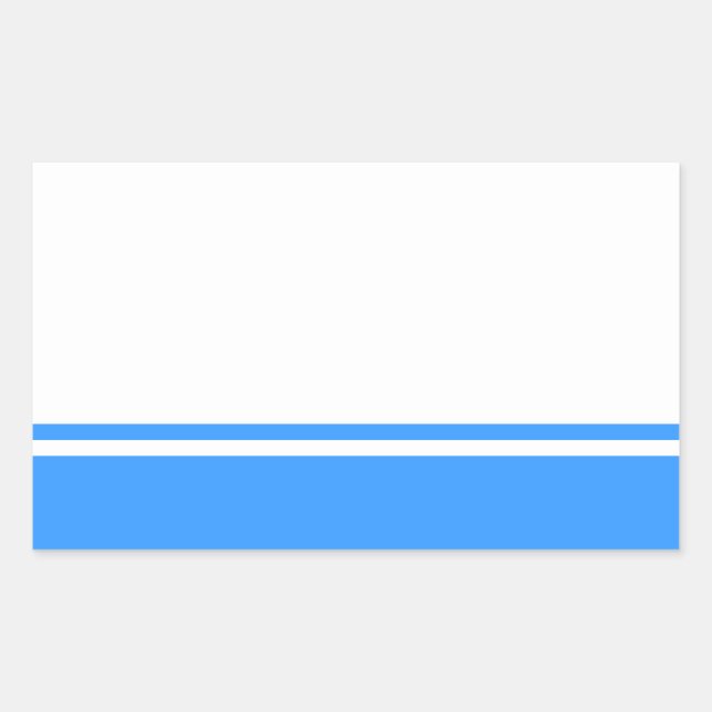 Pegatina Rectangular Bandera patriótica de la República de Altái (Anverso)