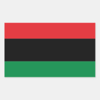 Bandera verde y negra roja