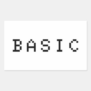 PEGATINA RECTANGULAR BÁSICO