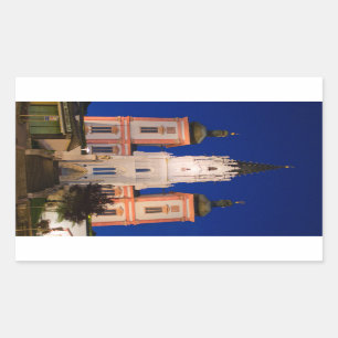 Pegatina Rectangular Basílica De Mariazell