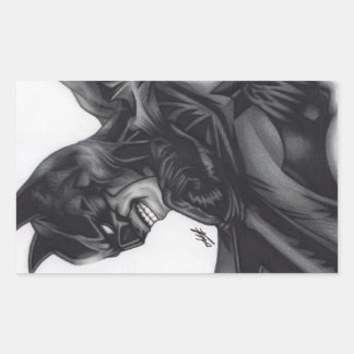 Pegatina Rectangular Batman ~ Bruce Wayne