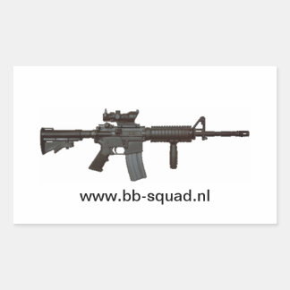 Pegatina Rectangular BB-squad sticker