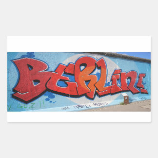 Pegatina Rectangular Berlín
