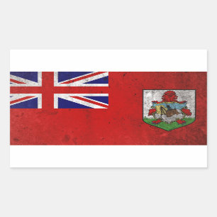 Pegatina Rectangular Bermudas