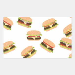 Pegatina Rectangular Big Tasty Burger