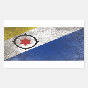 Pegatina Rectangular Bonaire