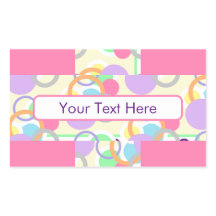 Bonito Círculo Rosa Burbuja Cute Patterado